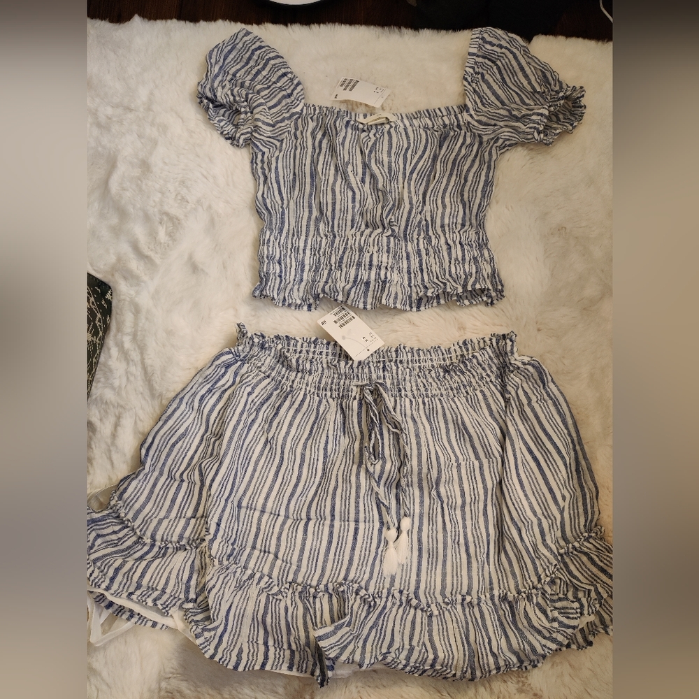 Top and Skirt Set